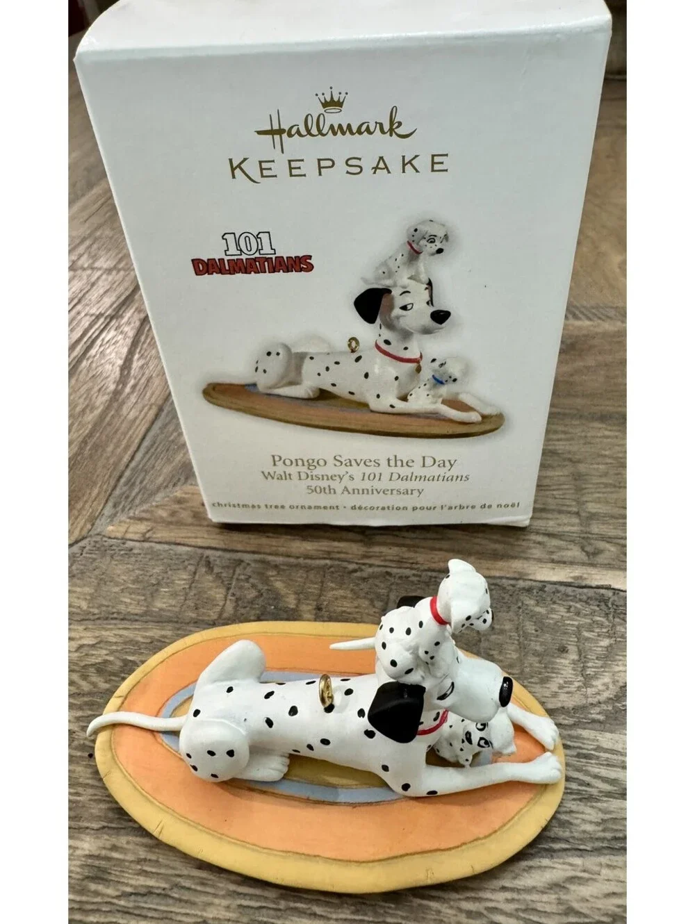 Hallmark Keepsake Disney 101 Dalmatians Pongo Saves The Day Ornament 2011